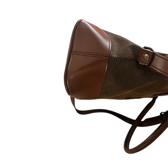 Natural Concept Made for the John Lewis Partnership London Leather Top Carry Bag - Picture 12 of 13